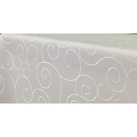 First-Tex Ornament Damask Tablecloth Choice of Colour and Size