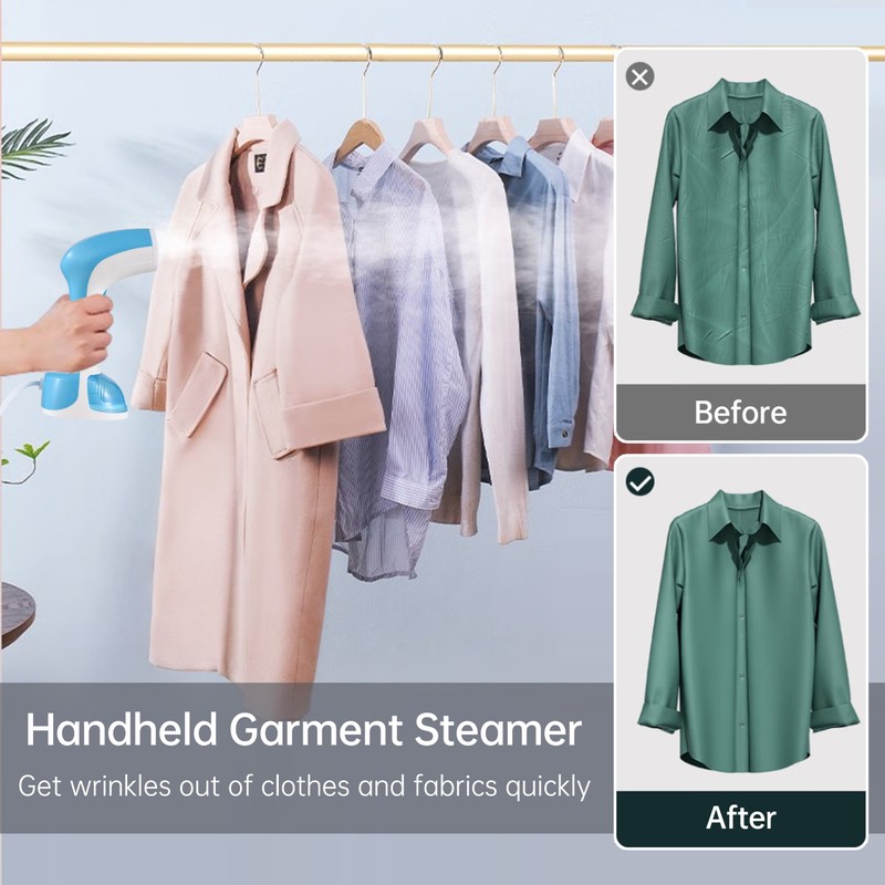 Travel Steamer for Clothes Handheld Garment Steamer 1100W Clothes Steamer