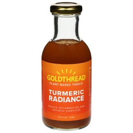GOLDTHREAD HERBS Tumeric Radiance Plant Based Tonic, 10.5 FZ