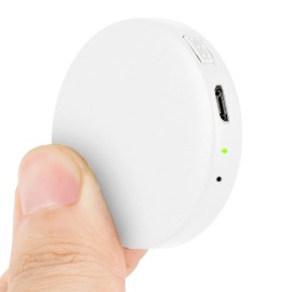 Knight Security Spy Recorder Device Secret Voice Recorder Device Magnetic Mini Recorder WHITE