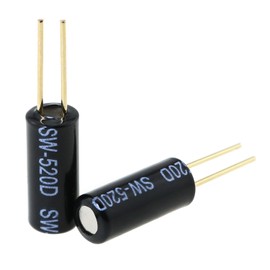 LUORNG 20PCS Ball Tilt Sensor Ball Tilt Wobble Position Switch Metal Ball Tilt Vibration Switch Suitable for Medical Electronic and Automotive Audio and Automatic Control System
