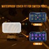 Auxbeam Switch Panel Waterproof Cover Transparent silicone Protective Case for