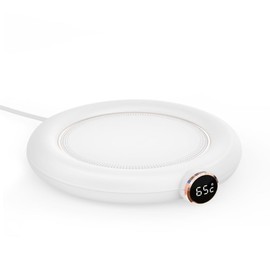 Cup Warmer, Electric Coffee Warmer with 3 Temperature Settings and 8 Hours Automatic Shut-Off, Intelligent USB Drink Warmer for Coffee, Tea, Water, Milk, Cocoa