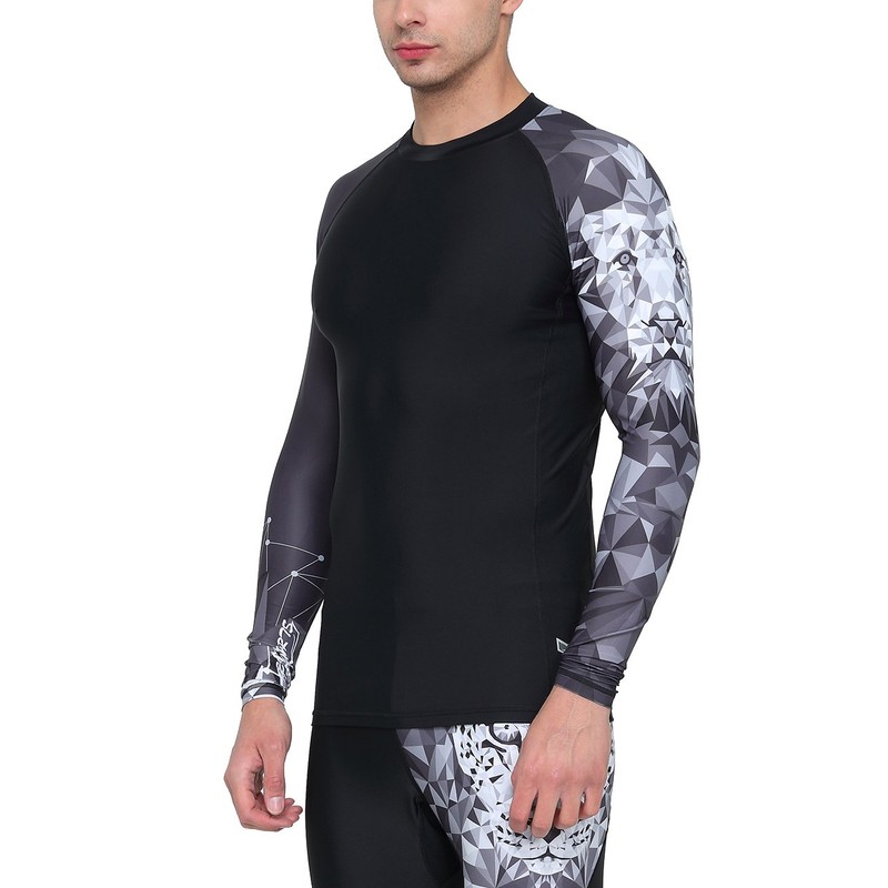 HUGE SPORTS Wildling Series UV Protection Quick Dry Compression Rash