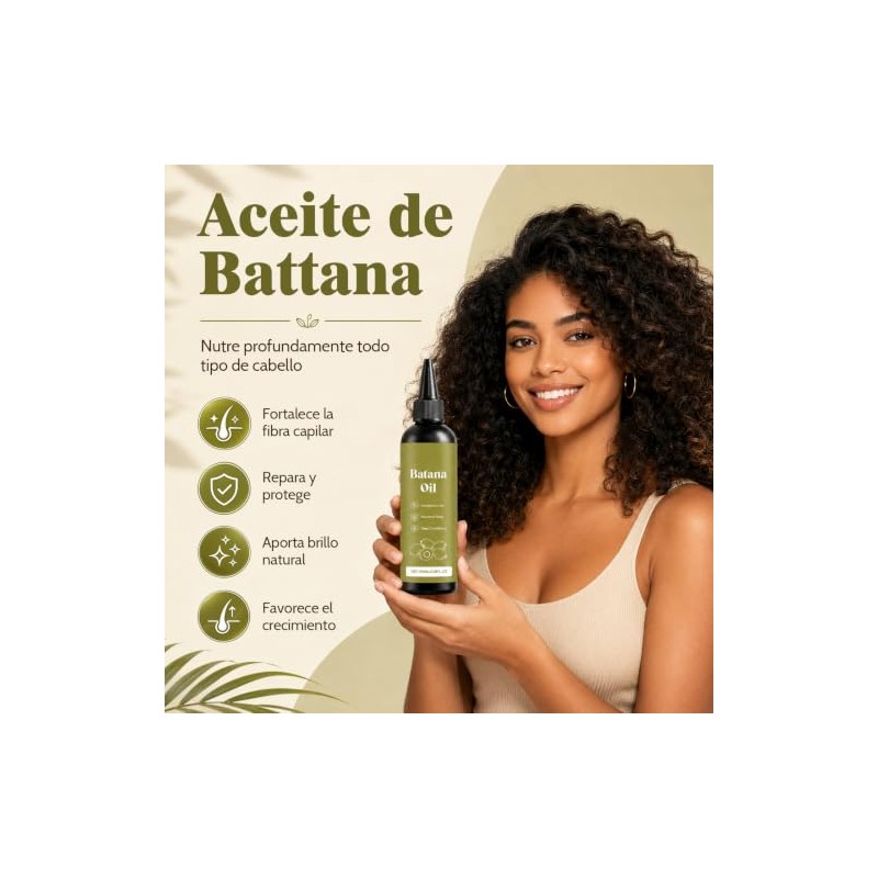 Batana Oil Aceite de Batana Cuidado Capilar 100ml Pack 2