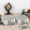 Hipiwe 2 Packs Mail Organizer Plastic Cash Tray for Desk