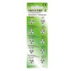 SKOANBE 10Pack SR626SW 377 LR626 AG4 1.5V Watch Battery