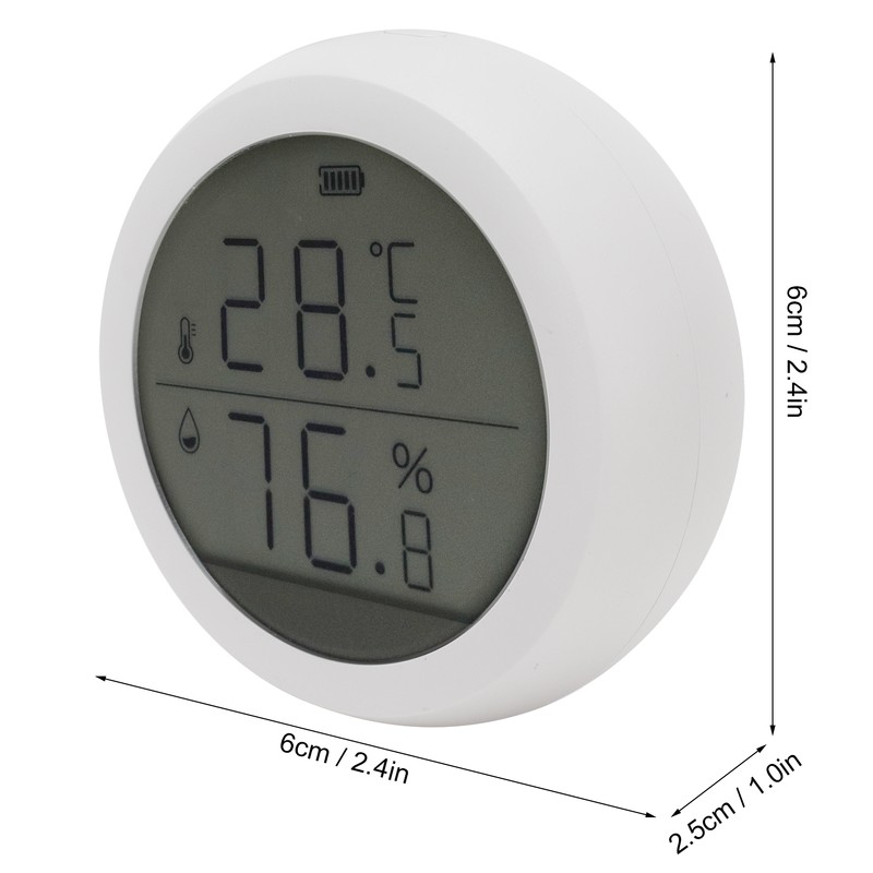 Temperature Humidity Sensor LED Display Intelligent Equipment for Home Office