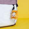 balvi Fluffy Kawaii Gamer Keyring Orange Fluffy Soft Gamer Cat