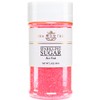 Pure Hot Pink Sparkling Sugar , Shimmery Sugar Sprinkles for