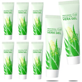 8 Piezas De Gel De Aloe Vera Puro - Gel Hidratante De Aloe Vera Para Rostro Y Piel, Gel De Aloe Vera Hidratante No Pegajoso