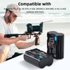 PowerTrust 2-Pack NP-W235 Battery and 20W Fast Charger