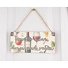 Time to Wine Down and Relax Hanging Sign - Rustic