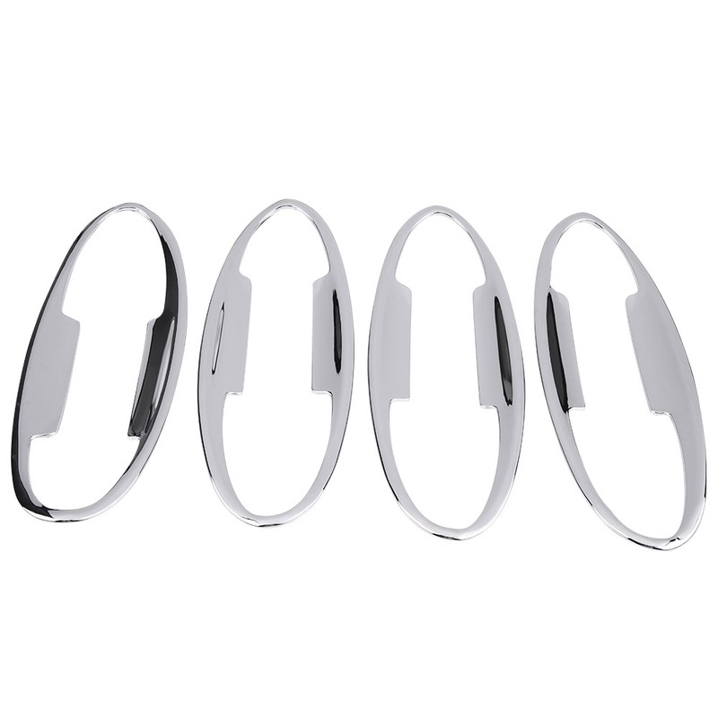 4 pcs Car Chromium Electroplating Door Handle Cup Bowls Cover
