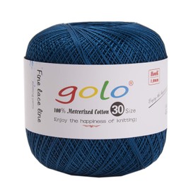 golo Crochet Yarn 30 for Hand Knitted Crochet Yarn Thread Crochet Cotton Yarn