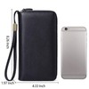 SENDEFN Women's Long Wallet, Large Capacity, Genuine Leather, Multi-functional, Good