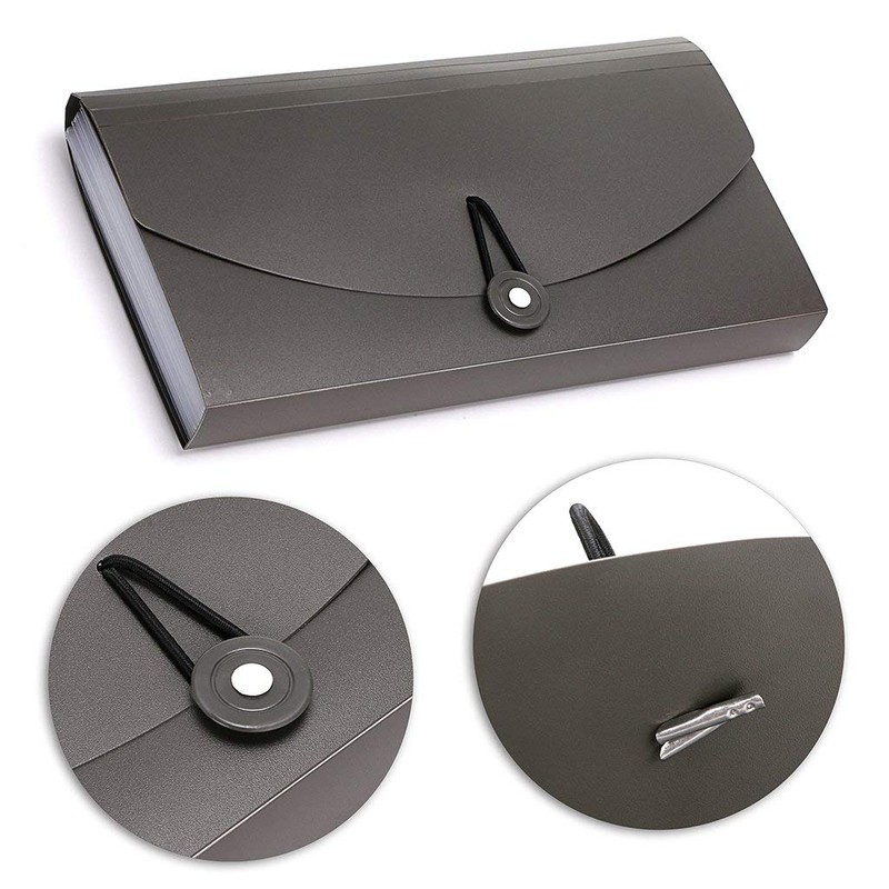 A5 A6 Expanding File Folder 13 Pockets Wallet Folder Receipts