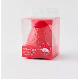 TONYMOLY TONYMOLY Strawberry Hand Cream, Easter Basket Stuffer, Lightweight & Hydrating Hand Moisturizer with Strawberry Extract & Shea Butter for All Skin Types, 1.05 oz