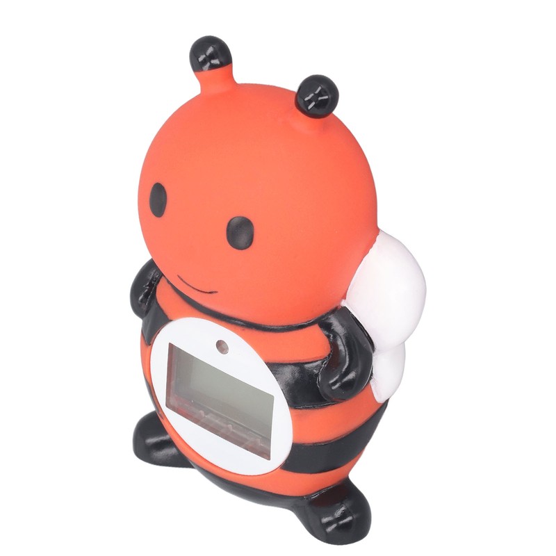 Baby Bath Thermometer Cartoon Bee Shaped IPX7 Waterproof 10‑50 Degrees
