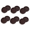 Gatuida 12Pcs Floor Protector for Carpet Round Caster Cups Non