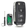 3 Buttons Car Remote Key Fob For VW VolksWagen Beetle