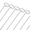 12Pcs Plant Stakes Reusable Plant Sticks Support Anti Rust Stem