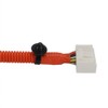 Hybrid Battery Wire Harness with Stainless Bus Bars & Flange