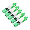 20 Sets Fiber Optic Cold Connector, Low Insertion Loss Wide