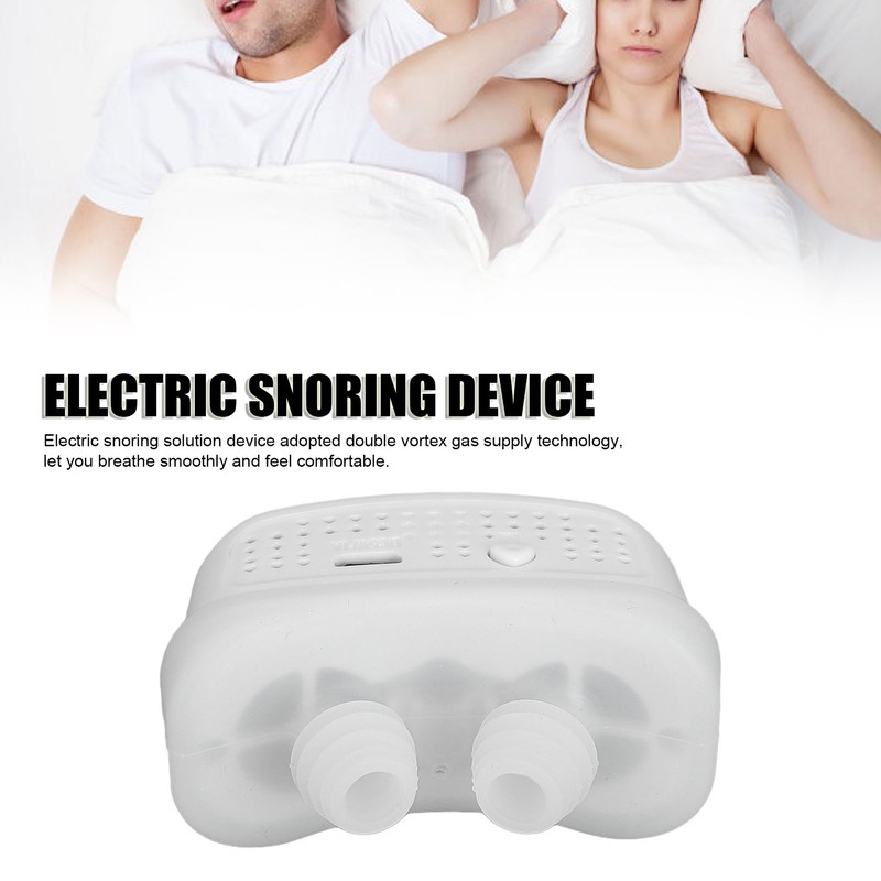 Electric Prevent Snoring Device Better Breathing Improve Sleep Quality Variable