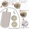 TkoYuHm 4pcs Bird Perch Stands Foot Claws Trimmer Beak Grinding