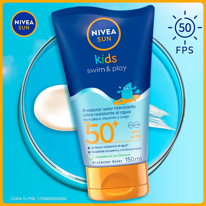 NIVEA SUN KIDS Protector Solar Corporal Swim & Play (150