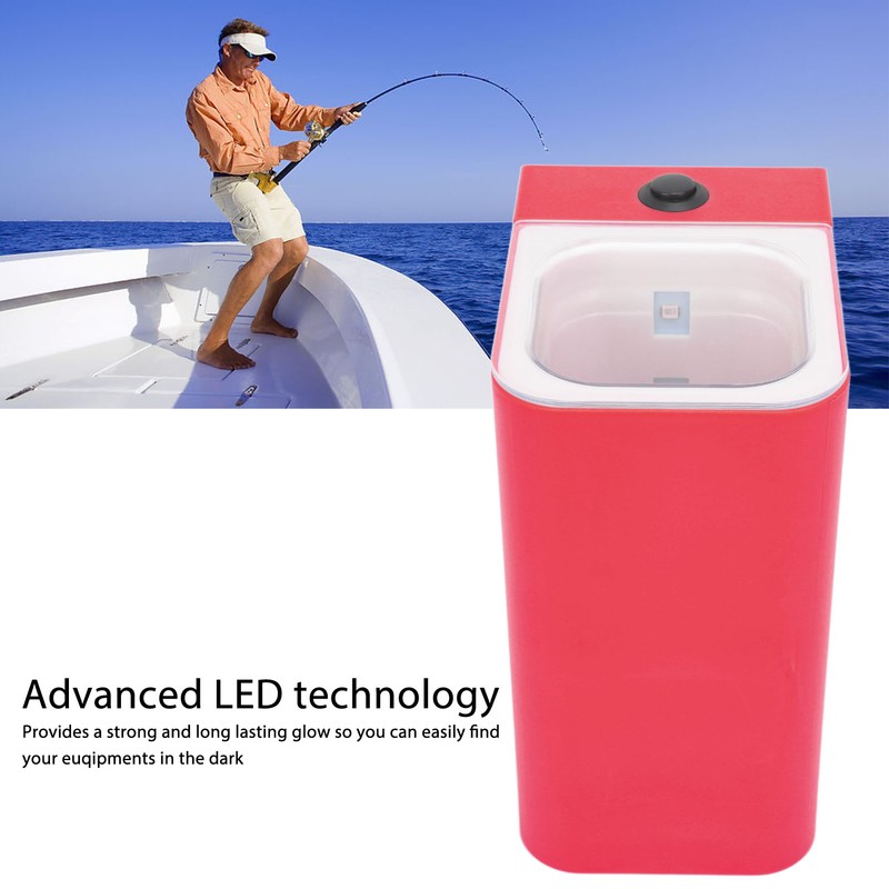 Fishing Bait Filling Light ABS Waterproof Portable UV LED Bait