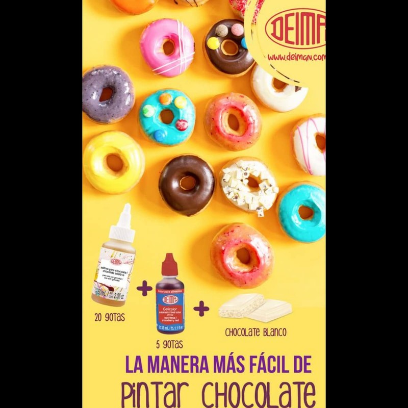 Colorantes Comestibles Cajita multicolor 54mL Deiman Bebidas Confitería Repostería