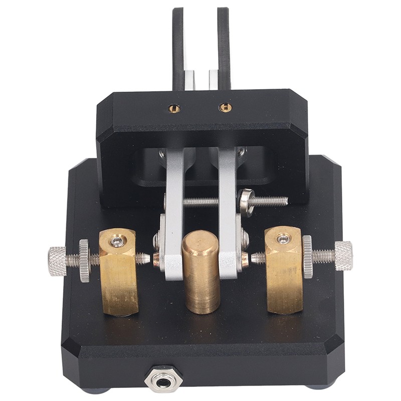 Morse Code Key Double Paddle Automatic CW Shortwave Telegram Tapper