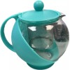 Live Well LW Half Moon Glass Teapot With Removable Infuser,