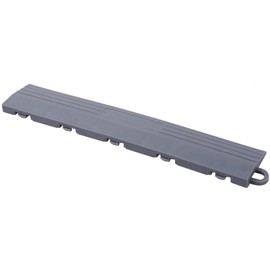 ISL Garage Tile, Solid Side Parts, Male Type, Gray, Set of 8, Commercial Use, High Load Capacity Model