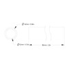 Aluminium pipe, metal pipe, 10 pieces, aluminium pipe, round pipe,