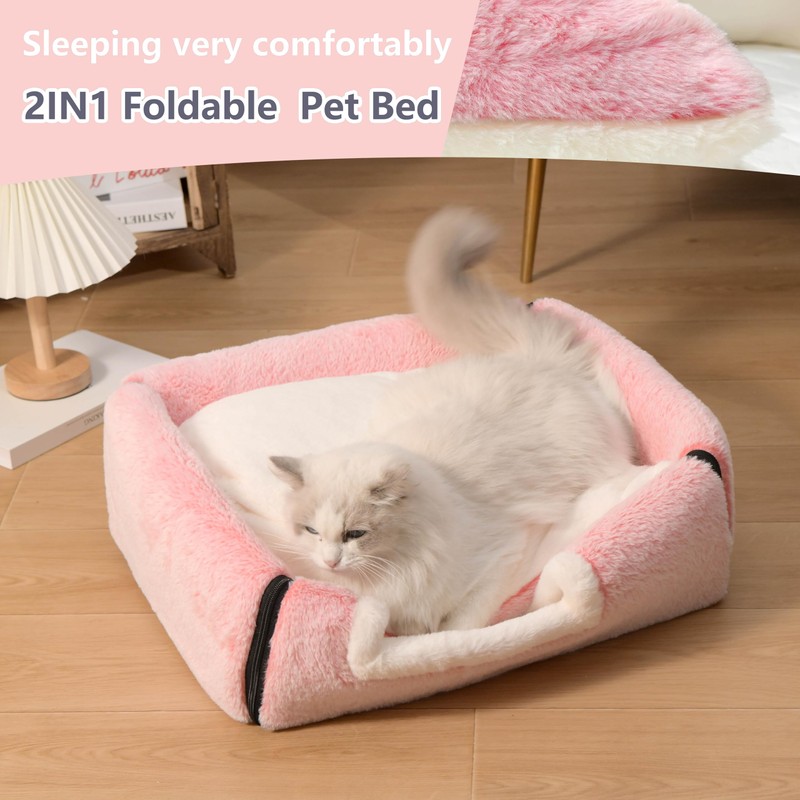 cat Bed cave-cat beds for Indoor Cats,Soft and Comfortable Cute