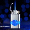 The Vintage Lighter Vintage Inspired Single Torch Lighter with See-thru