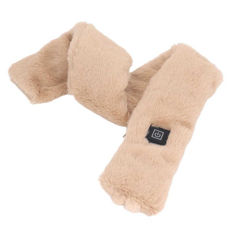 Heated Scarf Relieve Neck Pressure Keep Warm USB Rechargeable Soft