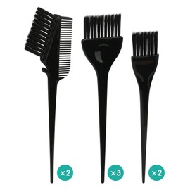Segbeauty 7PCS Hair Color Brushes on Hair Dye, DIY/Professional Feather Bristles Tint Brush Set for Bleached Hair, Hair Coloring Highlighting Tools Kit, Hair Color Mixing Brush Comb for Dyed Hair