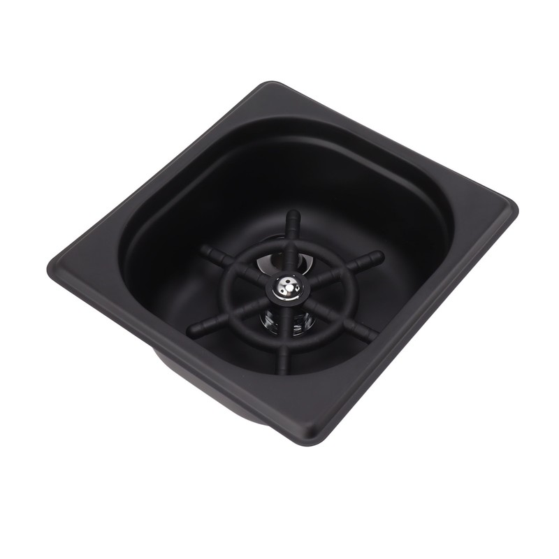 Glass Rinser Cup Washer Powerful Stainless Steel One Hand Operation