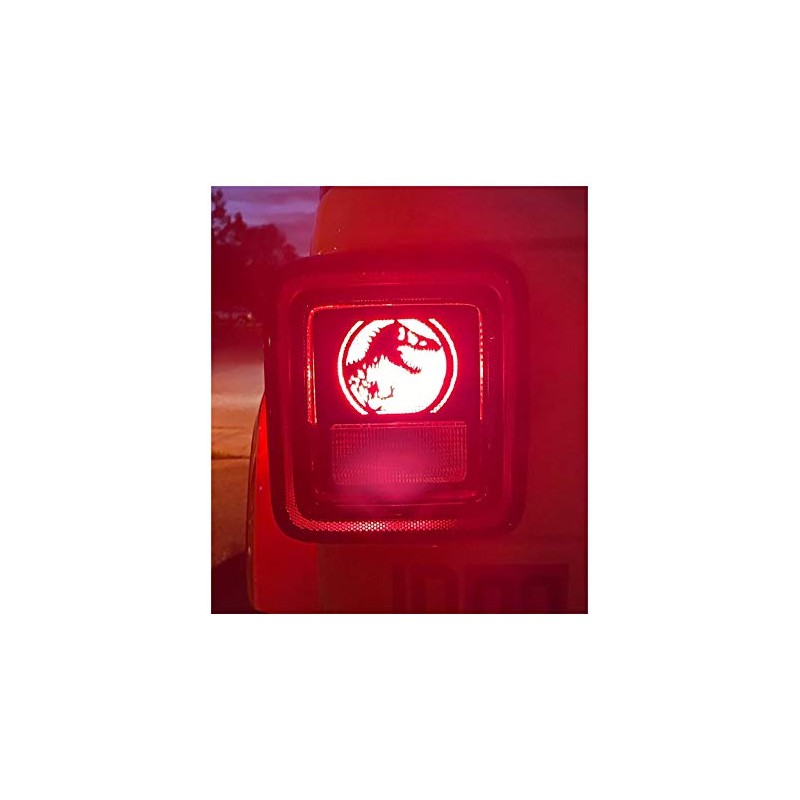 JeepTails Cheshire Cat Tail lamp Light Covers Compatible with Jeep