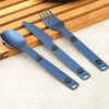 Magnetic Camping Utensil Set, Travel Cutlery Set, Knife, Fork &