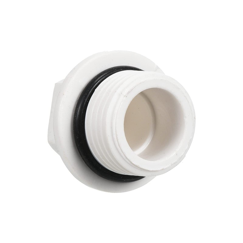 PATIKIL 8pcs G1/2 Male Hex Head Pipe Plug PVC Nut