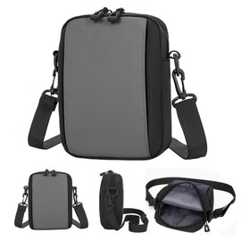 Risipu Sling Bags for Men and Women - Waterproof Crossbody Chest Bag, Lightweight Adjustable Shoulder Backpack ，Small Anti Theft Sling Bag for Travel, Hiking, Cycling,Outdoor Sports (gray)