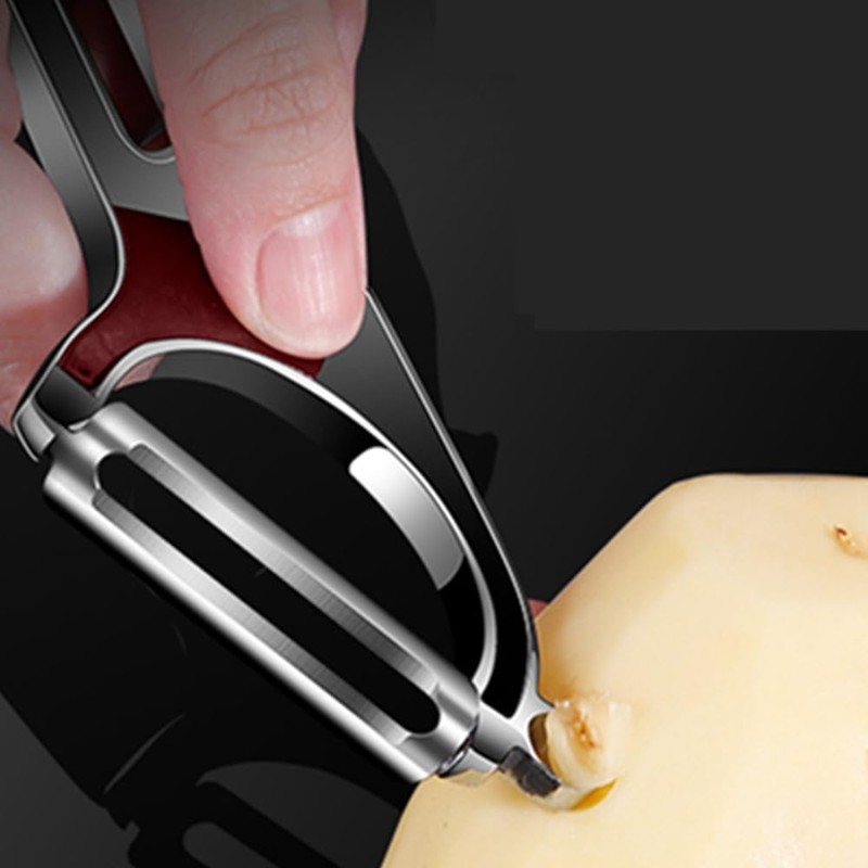 CuiCanfla 1 Pcs Stainless Steel Blade Peeler, Vegetable Peelers for