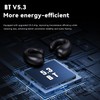 Bluetooth Earbuds, 3D HiFi Stereo Over Ear Headphones with Charging