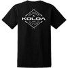 Koloa Surf Company Diamond Boards Logo Heavyweight Cotton T-Shirt, Black,
