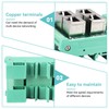 4 Way Buss Board, Rj45 8p8c Jack Breakout Board 0.5a